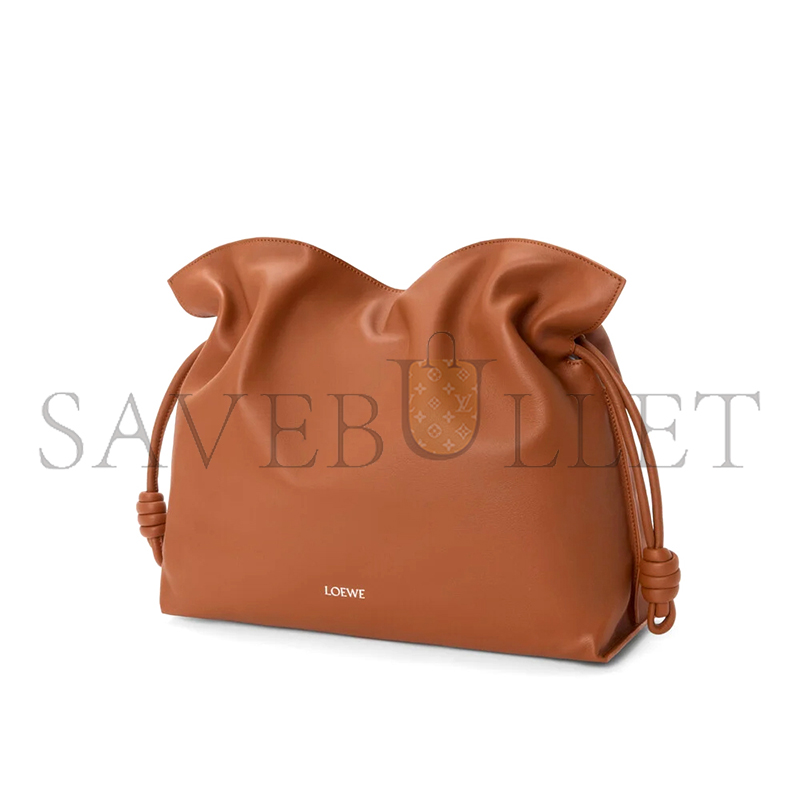 L0ew* LARGE FLAMENCO CLUTCH IN NAPPA CALFSKIN A411FL1X18 (38*29*14cm)